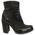 Free Lance p ankle boots 36 Black Patent leather Deerskin  ref.219558