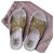 Louis Vuitton Light Pink Beach Sandals Golden Rubber Metal Polyurethane  ref.219616