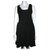 Temperley London Temperley black silk dress  ref.219776