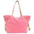 Louis Vuitton Neverfull Pink Tweed  ref.220024