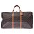 Louis Vuitton Keepall 60 Brown Cloth  ref.220196