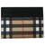 Burberry Black/Beige Leather Check Card Holder Multiple colors  ref.220219