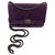 Wallet On Chain Chanel Velours Violet  ref.220246