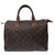 Louis Vuitton Speedy 35 Brown Cloth  ref.220247