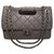 2.55 Chanel Grey Leather  ref.220251