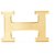 Hermès CONSTANE H GOLDEN MATT Metall  ref.220354
