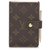 Louis Vuitton Brown Mini Monogram Agenda Cloth  ref.220405