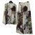 VALENTINO Ensemble pantalon en crêpe de Chine de soie à fleurs, taille S M Multicolore  ref.220437