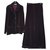 Ensemble pantalon pyjama en velours à finitions en soie Valentino Costume Taille S M Multicolore  ref.220438