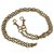 Bracelet chaîne en acier doré Louis Vuitton Métal Bijouterie dorée  ref.220489
