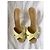 Giuseppe Zanotti Sandali in vernice Bianco Giallo - vista 2
