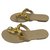 Dior sandals  jardin gold new size 41 IT Beige Golden Gold hardware Leather Metal  ref.220638