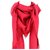 Louis Vuitton Scarf Red Silk  ref.220666