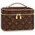 Louis Vuitton LV Nice mini new Brown Leather  ref.220686