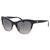 Chanel Black CC Cat Eye Tinted Sunglasses Plastic  ref.220712