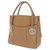 Chanel Brown Choco Bar Soft Leather Tote Bag Beige Pony-style calfskin  ref.220783