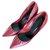 Bottega Veneta pumps with intrecciato heel Brown Red Leather  ref.220950