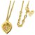 Dior-Halskette Golden Vergoldet  ref.221033
