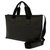 Gucci Black GG Supreme Business Bag Leather Cloth Pony-style calfskin Cloth  ref.221087