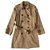 Burberry Iconic Herigage trench coat Beige Cotton  ref.221218