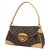 LOUIS VUITTON Beverly MM Damen Umhängetasche M.40121 Leinwand  ref.221226