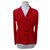 Prada Jackets Red Silk Wool  ref.221366