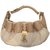 Burberry Handbags Beige Leather Cloth  ref.221431