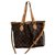 Louis Vuitton Palermo PM Chocolate Leather  ref.221457