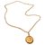 Chanel Halsketten Golden Vergoldet  ref.221489