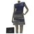 CHANEL Mini vestido de malha Sz.44 Multicor  ref.221528
