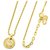 Dior-Halskette Golden Vergoldet  ref.221537