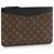 Louis Vuitton LV Pochette daily new Brown Leather  ref.221651