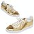 Louis Vuitton Sneakers Golden Leather  ref.221663