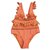 Zimmermann Costumi da bagno Arancione Poliestere  ref.221694