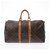 Louis Vuitton Keepall 45 Braun Leinwand  ref.221718