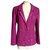 CHANEL Pink sequin sequin jacket T40 en good condition Cotton  ref.221731