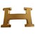Constance Hermès hebilla de oro labrada Dorado Acero  ref.221736