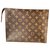 Louis Vuitton Toiletry pouch 26 Chocolate Leather  ref.221746