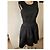 Reiss Leah Kleid schwarz aus Polyester Fit and Flare - Ansicht 3