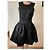 Reiss Leah Kleid schwarz aus Polyester Fit and Flare - Ansicht 4