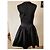 Reiss Leah Kleid schwarz aus Polyester Fit and Flare - Ansicht 5