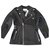 Ganni Biker jackets Black Leather  ref.221783