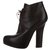 Bottega Veneta ankle boots with lacing Black Leather  ref.221817