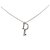 Dior Silver Key Anhänger Halskette Silber Metall  ref.221926