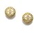Brincos com clip Chanel Gold CC Dourado Metal  ref.221953