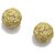 Chanel Gold CC Clip-On Earrings Golden Metal  ref.221958