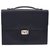 Hermès Handtasche Blau Leder  ref.221994