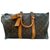 Louis Vuitton Keepall 60 Brown Leather  ref.222020
