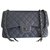 Timeless Chanel Jumbo atemporal Cinza Couro  ref.222030