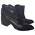Alexander Mcqueen Ankle Boots Black Leather  ref.222066